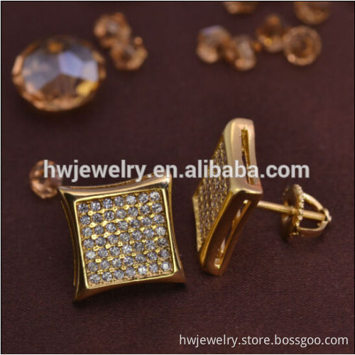 LSE856 silver men earrings jewelry